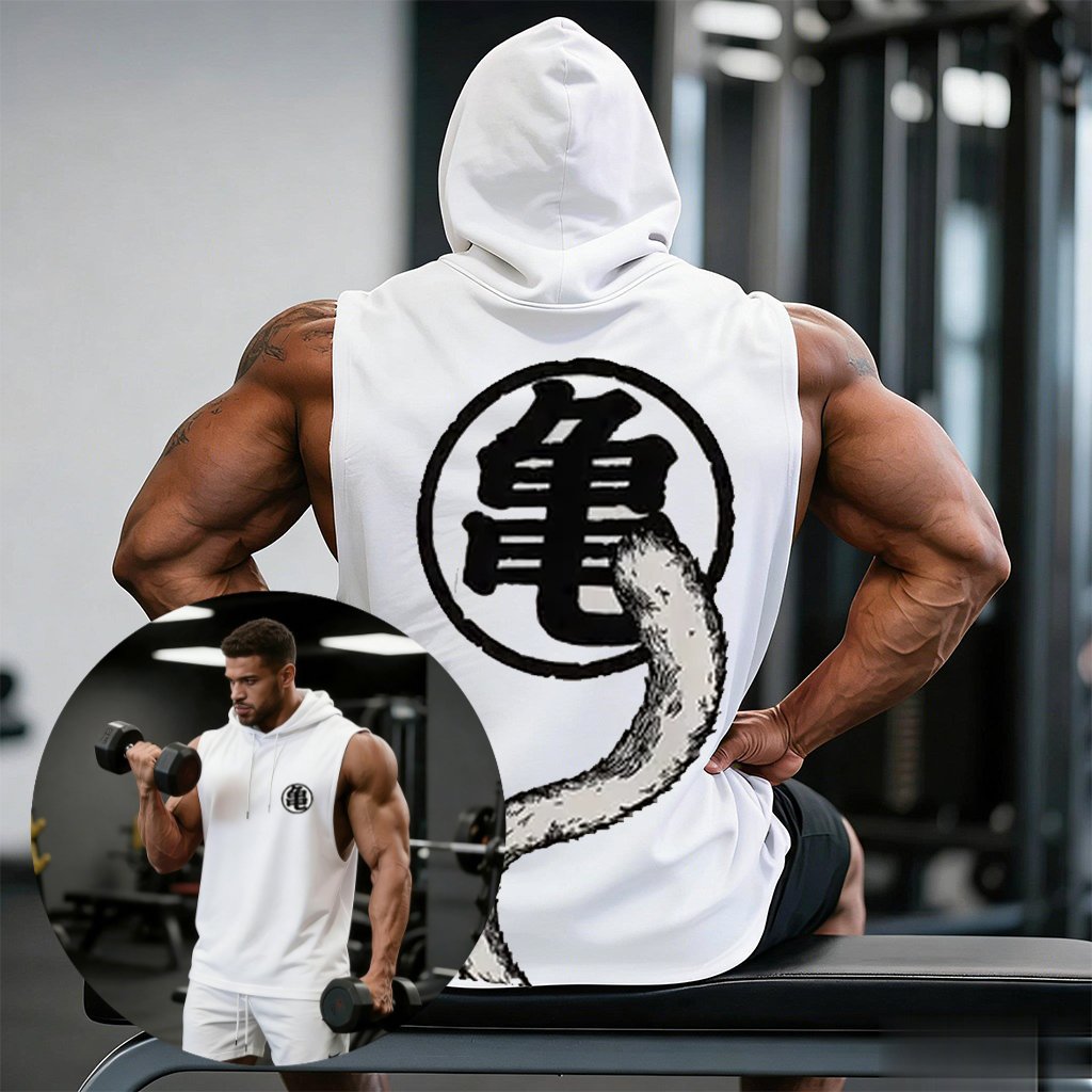 Outdoor Sport Hoodie - Koszulka bez rękawów męska Dragon Ball