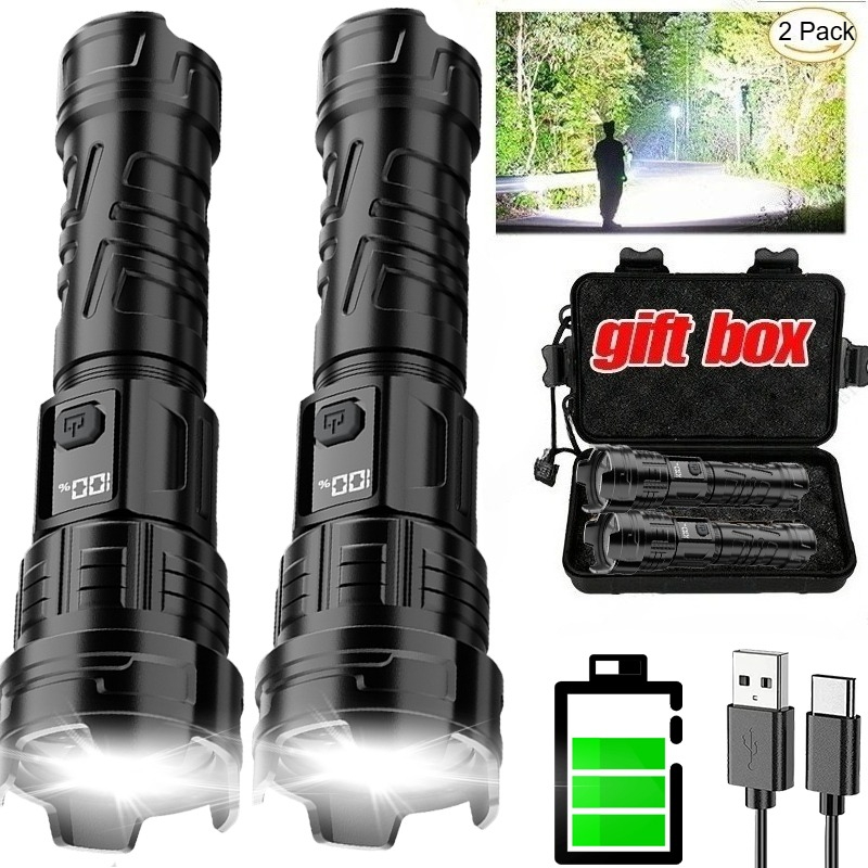 Outdoor Spotlight - Super Jasna Latarka LED USB Akumulatorowa