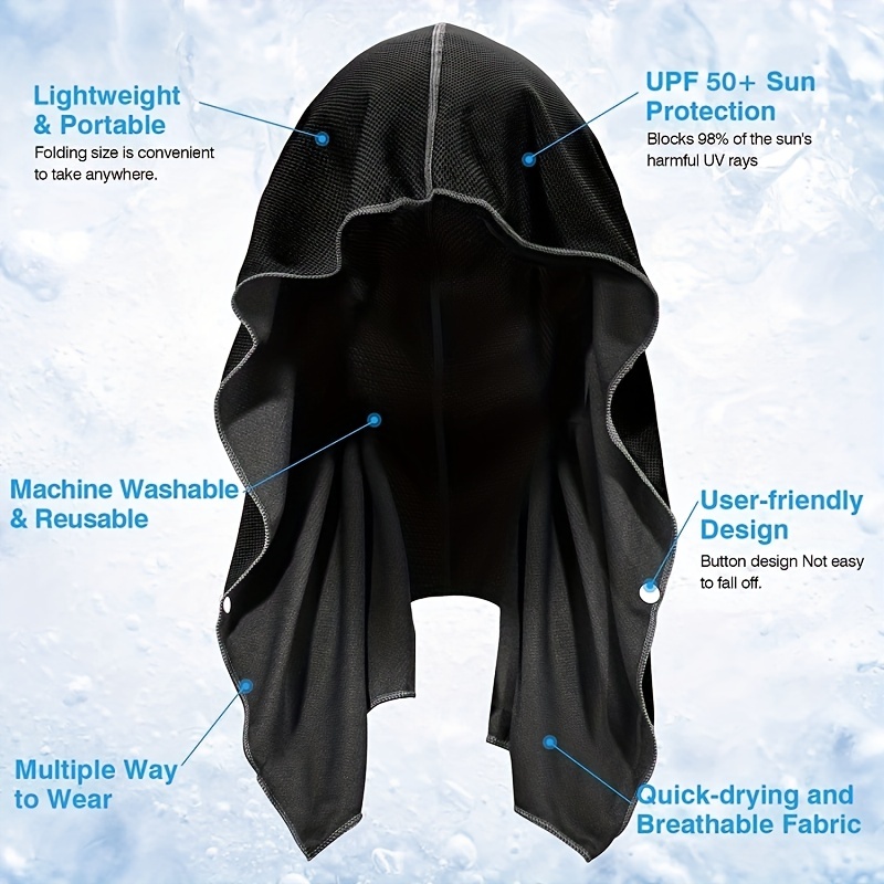 Ręcznik chłodzący z kapturem n – Outdoor Sport Hoodie recenzja i cena