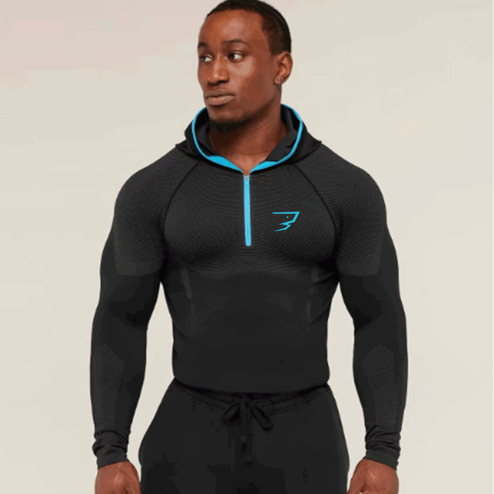 Męska szybkoschnąca kompresyjn – Outdoor Sport Hoodie recenzja i cena