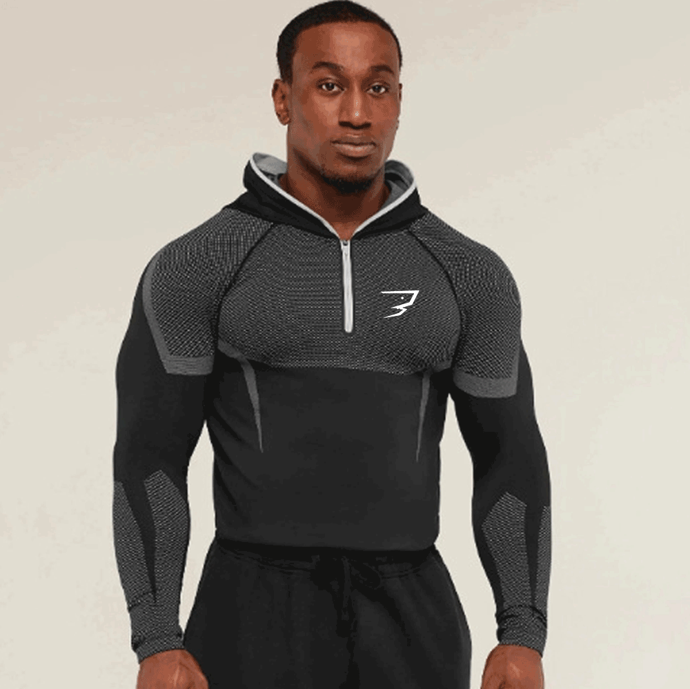 Męska szybkoschnąca kompresyjn – Outdoor Sport Hoodie recenzja i cena