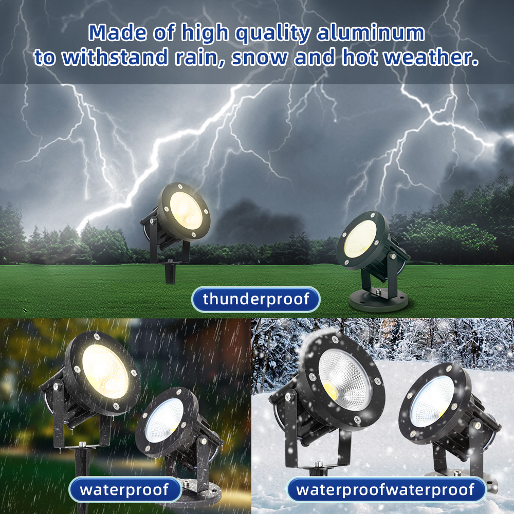 Oświetlenie ogrodowe LED GU10, – Outdoor Spotlight recenzja i cena