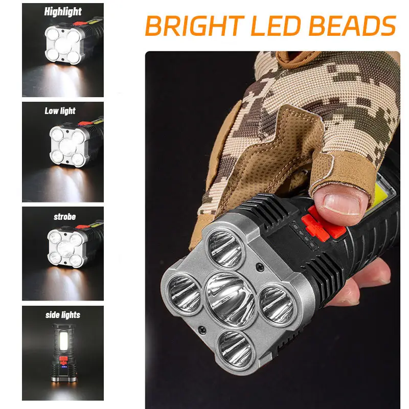 Latarka LED o dużej mocy z 5 d – Outdoor Spotlight recenzja i cena