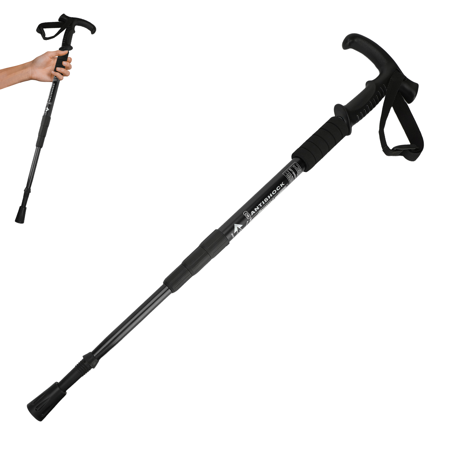 Aluminiowa kijka trekkingowa z – Outdoor Sport Climbing Gear recenzja i cena