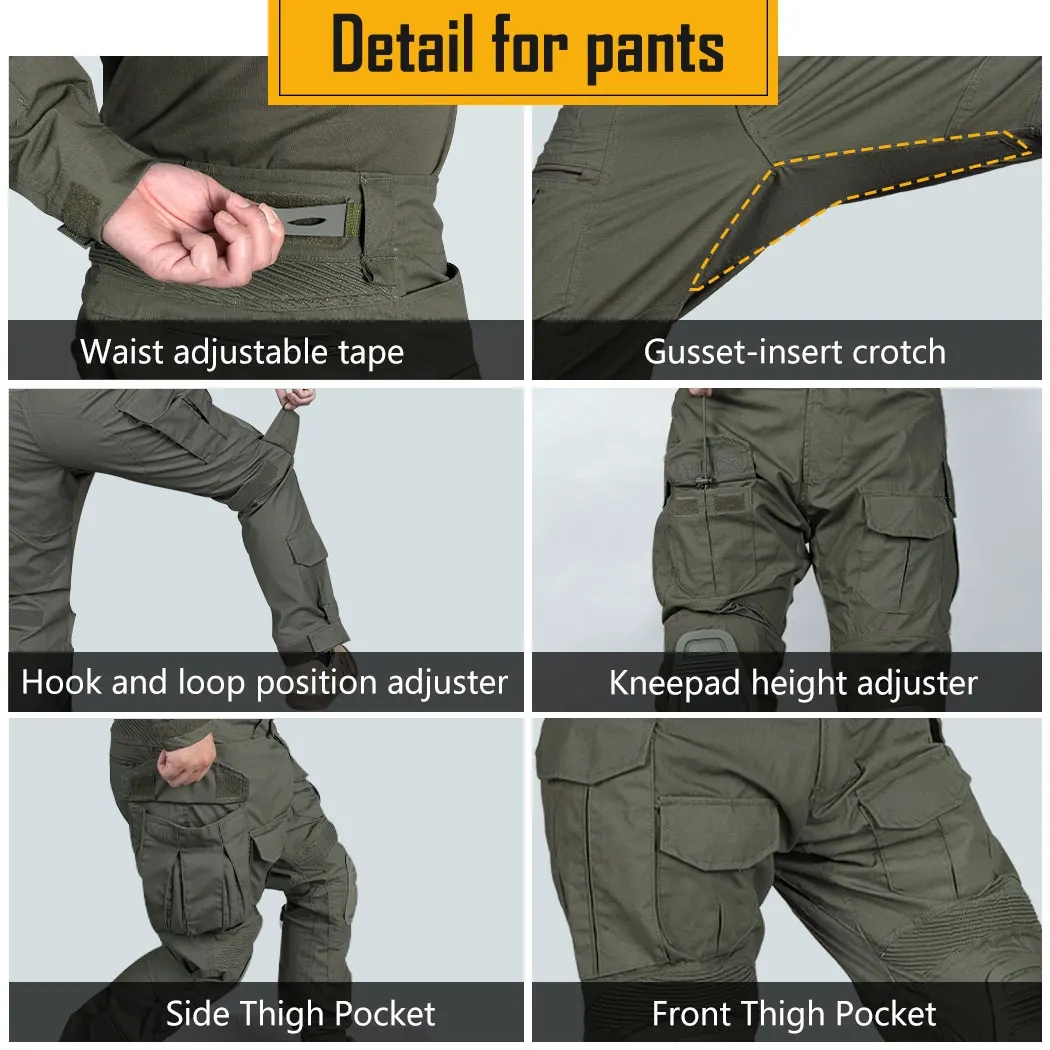 Spodnie taktyczne G3 + ochrani – Outdoor Sport Climbing Gear recenzja i cena