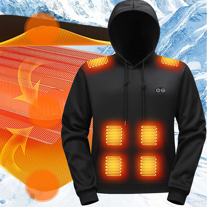 Bluza z podgrzewaniem 17 stref – Outdoor Sport Hoodie recenzja i cena