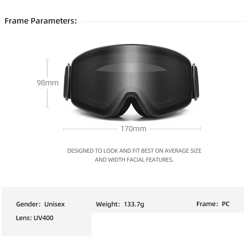 Nowe gogle narciarskie OMEKOL  – Outdoor Sport Brand recenzja i cena