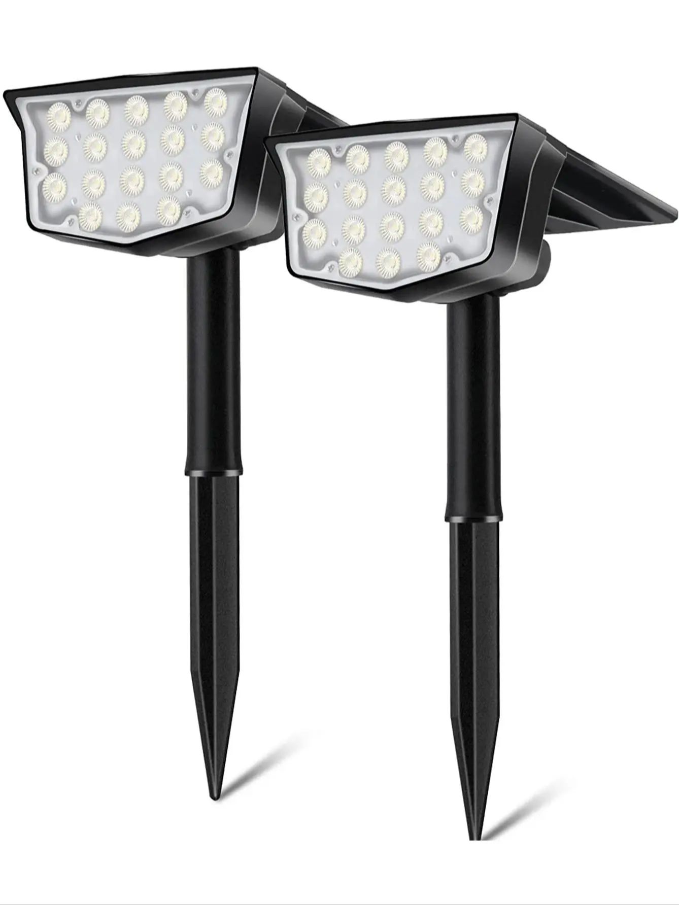 2 szt. Solarnych lamp punktowy – Outdoor Spotlight recenzja i cena