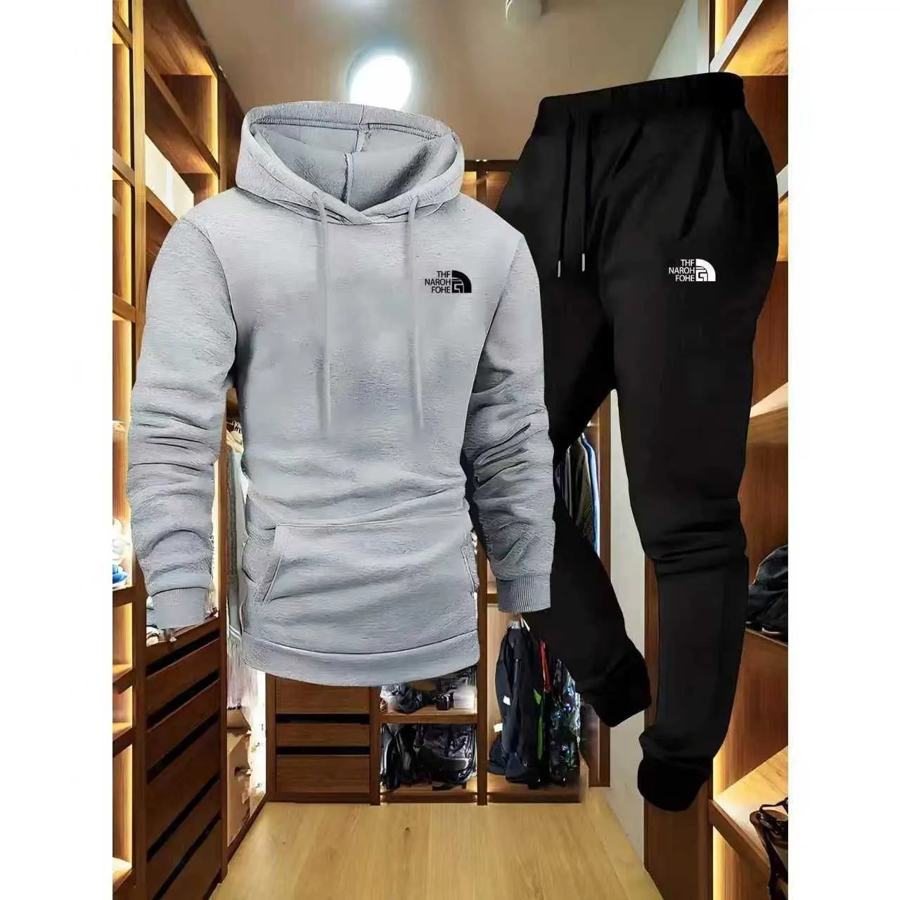 Męski jesienno-zimowy wzorzyst – Outdoor Sport Hoodie recenzja i cena